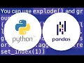 Python Pandas replace NaN in one column with value from another column of the same row it has be as