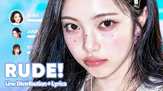 Download Hearts2Hearts - RUDE! (Line Distribution + Lyrics Karaoke) PATREON REQUESTED MP3