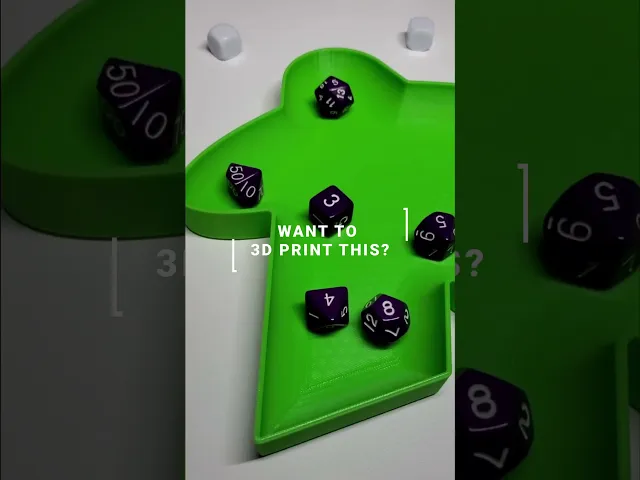 Meeple dice tray / trinket tray | Board game room decoration video thumbnail