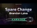Spare Change - Brandon Lake Karaoke