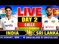 IND vs SL Day 2 1st Test Session 2 Live Match Today Cricket Live Scores Commentary