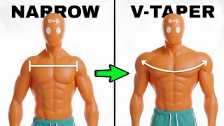 how to build a real v taper the 3 parts most guys miss 