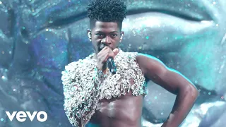 lil nas x dead right now montero industry baby 64th grammy awards performance 