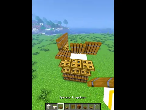 Minecraft Cozy Dog House (Pretending) #minecraft #shorts