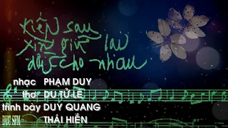 Kiếp sau xin giữ lại đời cho nhau