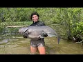 CATFISH NOODLING I Caught My BIGGEST Blue Cat NEW PB