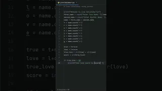 Love Calculator using python