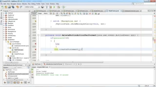 6 Insert Update Delete Select CRUD OPERATION USING JAVA JDBC Connection