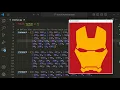 Iron Man Helmet Drawing with Python Turtle Creative Marvel Coding Project geekbyte01