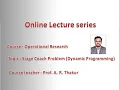 Stage Coach Problem Dynamic Programming in English Operational Research