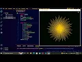 Python Create a sun rise best graphics design
