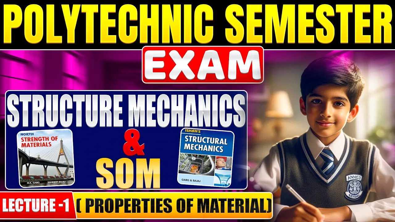 Strength of Material ll Structure Mechanics ll Lecture -1 Introduction ll Properties Of Material