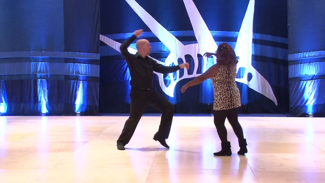 Liberty Swing 2016 Pro Am Spotlight Joyce Fisher with Matt Auclair