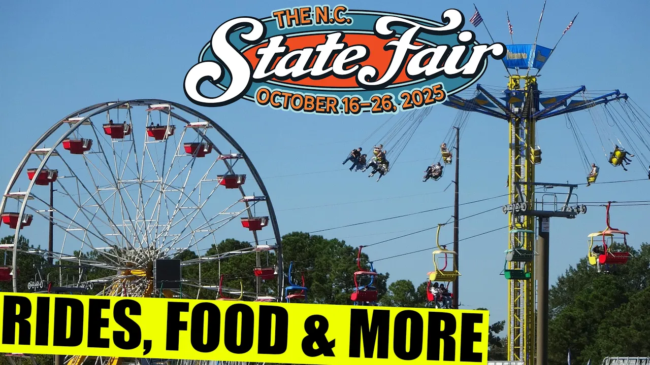 North Carolina State Fair 2025 Tour & Review (Rides, Food & More)