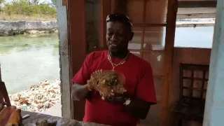 Gregg and Sandy at Goldies-Cracked Conch