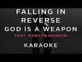 Lagu Falling In Reverse — God Is A Weapon (feat. Marilyn Manson) • KARAOKE