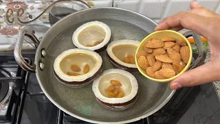 2 कटोरी नारियल से 10 मिनट में बनाओ COCONUT RABDI LADDU सावन की नयी मिठाई | NARIYAL LADDU RECIPE ||