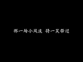 可惜没如果 林俊杰 (歌词版)