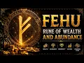 FEHU RUNE CHANT Norse Wealth Prosperity Abundance Manifestation Rune