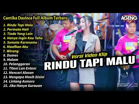 Download MP3 Cantika Davinca Full Album || Rindu Tapi Malu, Cantika Davinca Terbaru 2024 - AGENG MUSIC