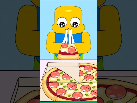 Roblox: The Right Way to Split 8 Pizza Slices 😂