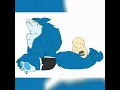 Cute gay animation furry shark pet