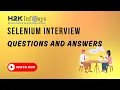 Top 5 Selenium Interview Questions And Answers