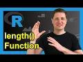 length Function in R Programming Example Number of Vector Elements