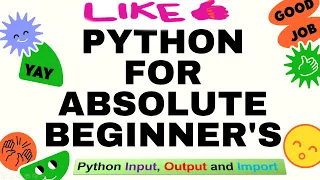 How to Use Input Output and Import Function in Python