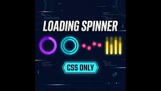 Loading Spinner - CSS Animation Tutorial