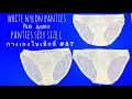 Download Lagu White Nylon Panties Bikini Japanese Panties Sexy Size L | กางเกงในเซ็กซี่ #87
