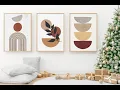 Boho Wall Art Gallery Wall Set Boho Decor Wall Art Prints Printable Wall Art Neutral Boho Home Decor
