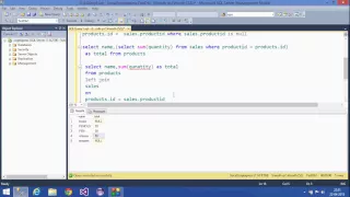 34 SQL Server Tutorial - Telugu Sub querry
