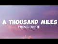 Download Lagu A Thousand Miles - Vanessa Carlton (Lyrics) || Jessie J, Katy Perry, \u0026 Britney Spears
