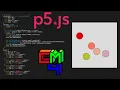 Lets program bouncy balls in P5 js quick code