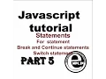 JavaScript tutorial in Hindi Part-5 Statements