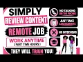How To Find Content Reviewer Remote Jobs Explained Newbie Friendly