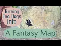 Turning Tea Bags into a Fantasy Map