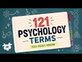 121 Psychology Terms Every Student Must Master Psych 101