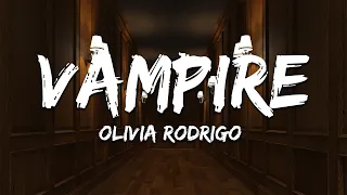 Olivia Rodrigo Vampire Lyrics 