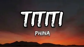 Phina TiTiTi Official Lyrics 