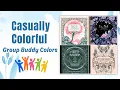 Group Buddy Color Details Picking Our First Coloring Pages Hanna Karlzon Maria Trolle