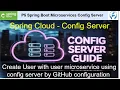 Spring Config Server in microservice Tutorial Setup Spring Cloud Config Server using GitHub in Eng