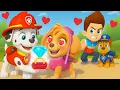 Download Lagu Oh No! SKYE Falling in Love MARSHALL? CHASE's Heart is Broken! - PAW Patrol Ultimate Rescue