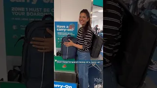 WHY THE SIZE OF YOUR BACKPACK MATTERS FRONTIER AIRLINE LUGGAGE FIT TEST