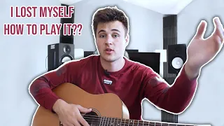 how to play i lost myself by munn on guitar