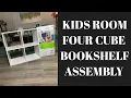KIDS ROOM STORAGE YOUR ZONE 4 CUBE STORAGE ORGANIZER