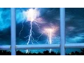 STORMY NIGHT | Rain \u0026 Thunder | Peaceful Nature Sounds For Studying or Sleep | White Noise 10 Hours