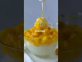 Mango Bingsu 🥭 (Without Ice Shaver) #shorts
