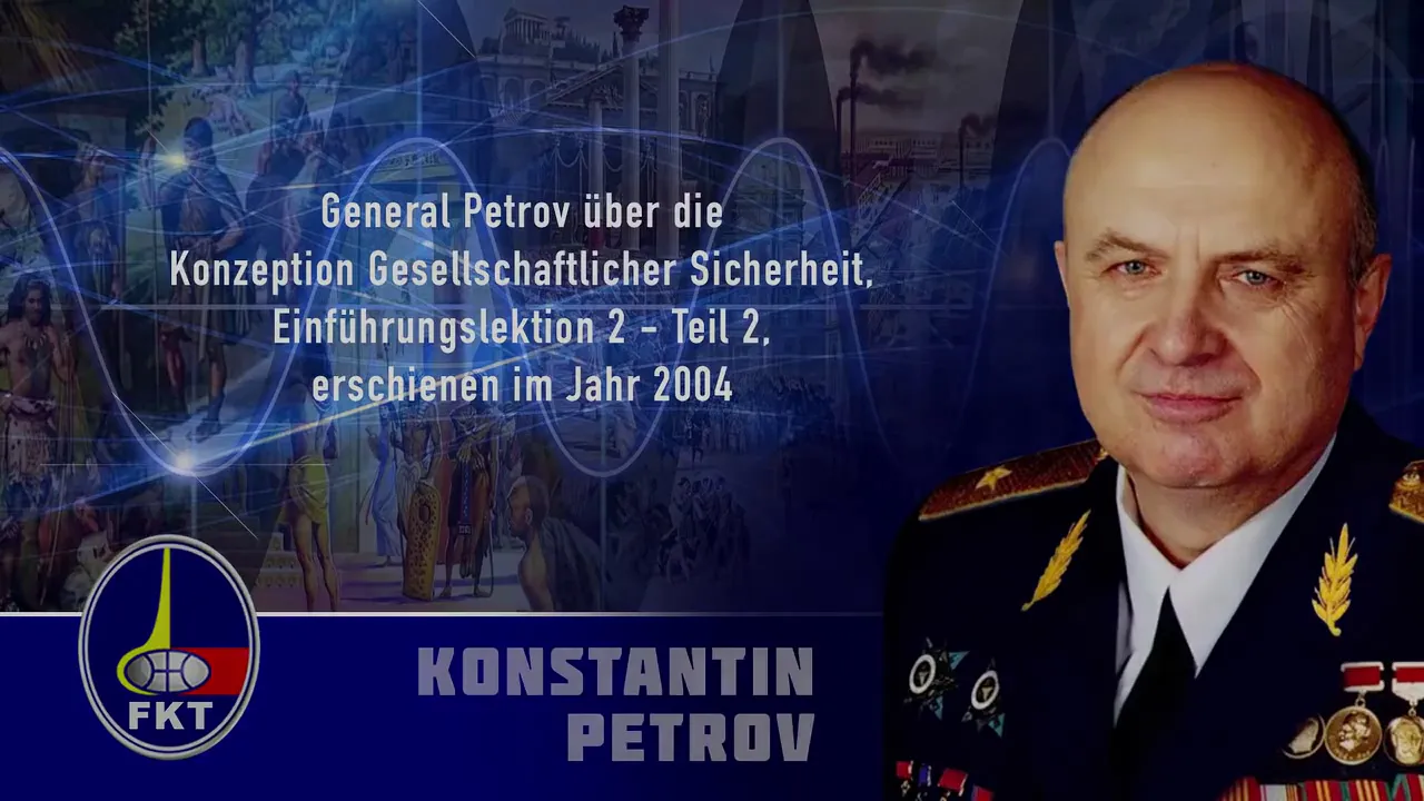 Konzeption Gesellschaftlicher Sicherheit – Einführungslektion 2, Teil 2
